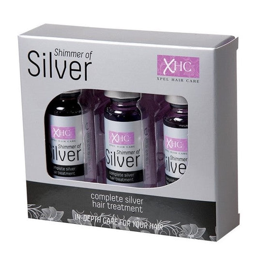 Shimmer of Silver intensive Hair Treatment Shots 3x12ml