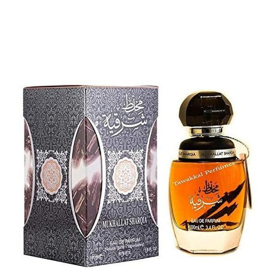 100 ml Eau de Parfum Mukhallat Sharqia - Itämainen Puinen ja Oud Tuoksu Miehille