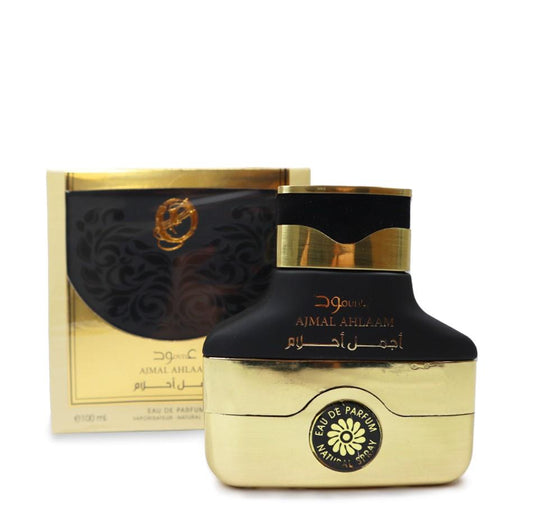 100 ml Eau de Parfume Ajmal Ahlaam - Sitruksinen, Hedelmäinen ja Kukkainen Tuoksu Miehille ja Naisille