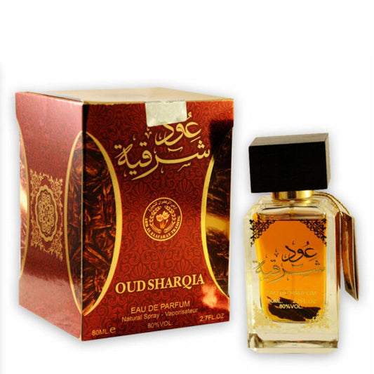 100 ml Eau de Parfum Oud Sharqia Brown - Itämainen ja Puinen Tuoksu Miehille