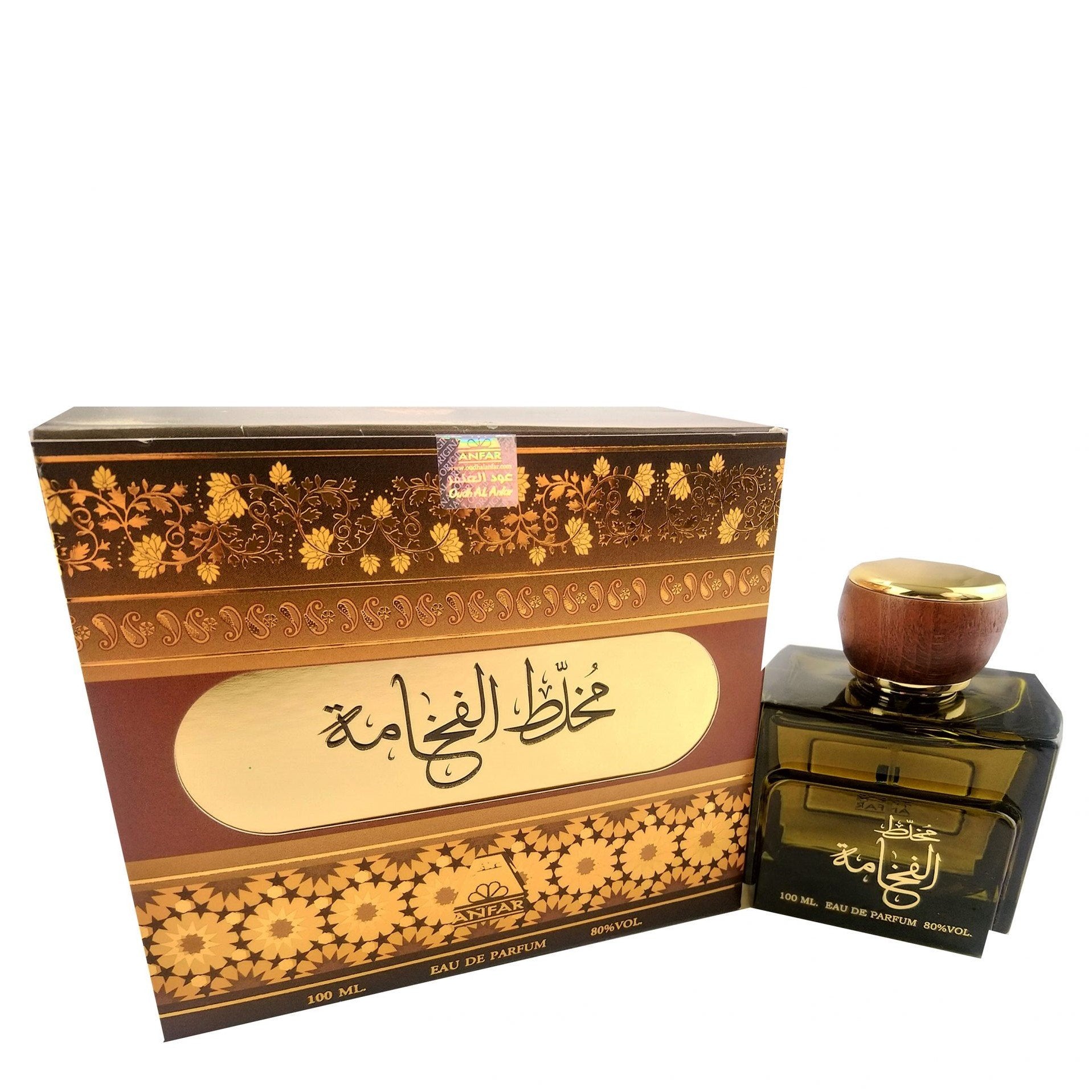 100 ml Eau de Parfum Mukhallat Al Fakhama - Puinen Kukkainen Santelipuu ja Oud Tuoksu Miehille 1 