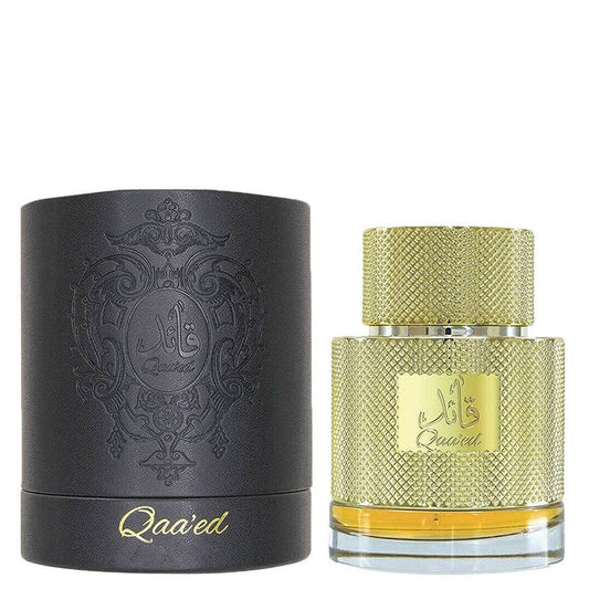 100 ml Eau de Parfum Qaa’ed - Itämainen ja Mausteinen  Santelipuu ja Oud Tuoksu Miehille