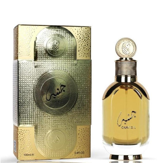 100 ml Eau de Parfum Guinea - Santelipuu, Vanilja ja  Myski Tuoksu Miehille ja Naisille