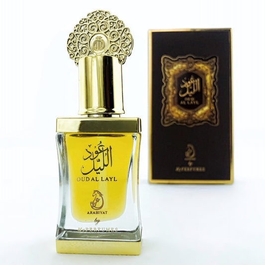 12ml Hajusteöljy Oud Al Layl - Raikas Hedelmäinen ja Kukkainen tuoksu miehille ja Naisille