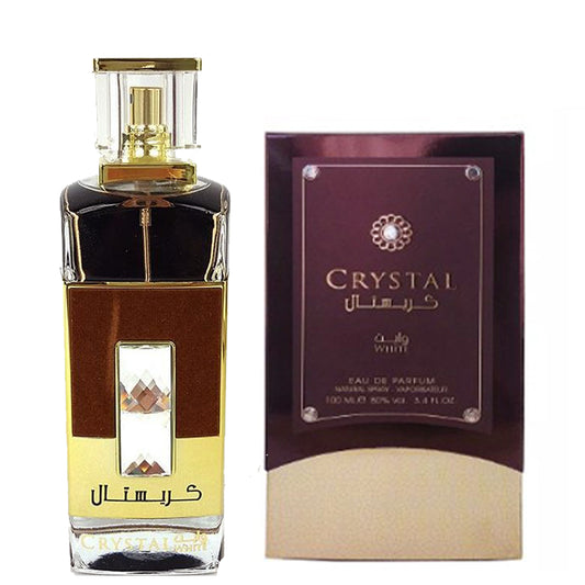 100 ml Eau de Perfume Crystal White - Puinen ja Puuterinen Tuoksu Naisille