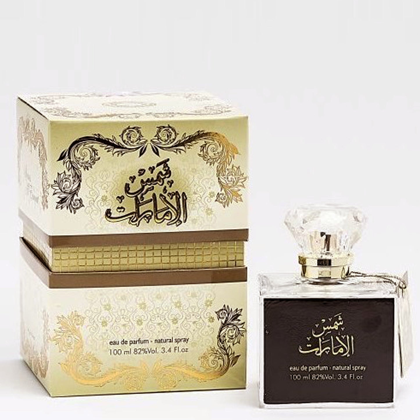 100 ml Eau de Perfume Shams Al Emarat - Hedelmäinen Santeli ja Myski Tuoksu Naisille