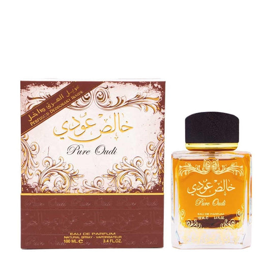 100 ml Eau de Perfume Pure Oudi - Makea Myski Tuoksu Miehille ja Naisille