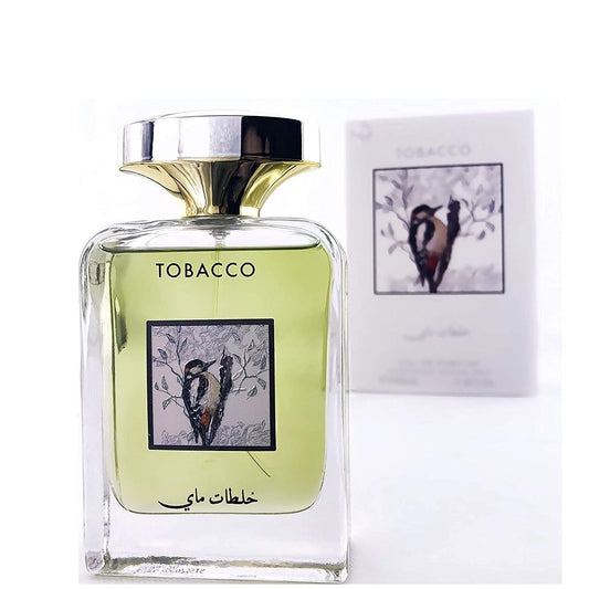 100 ml Eau de Perfume Tobacco - Mausteinen ja Puinen Tuoksu Miehille ja Naisille