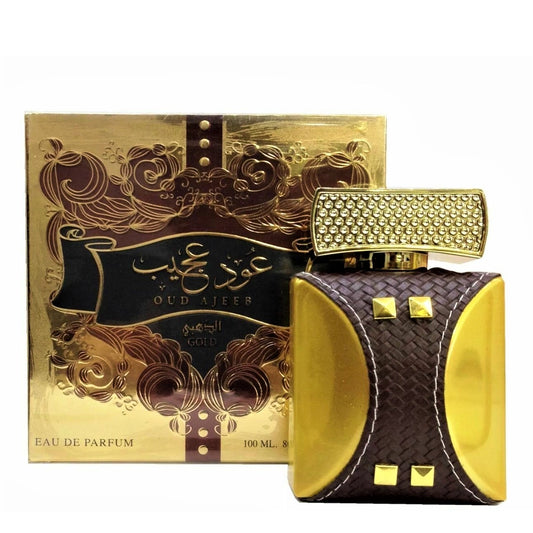 100 ml Eau de Perfume Ajeeb - Meripihkainen Santeli ja Myski Tuoksu Miehille