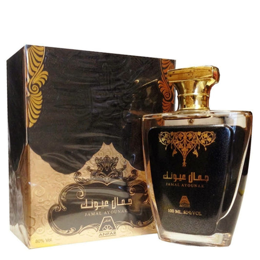 100 ml Eau de Perfume Jamal Ayounak - Kukkainen ja Puinen Myski Tuoksu Naisille