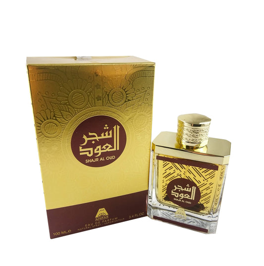 100 ml Eau de Perfume Shajr Al Oud - Puinen Myski ja Kevyen Sitruksinen Tuoksu Miehille