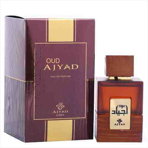 100 ml Eau de Perfume Oud Ajyad - Puinen Myski ja Nahka Tuoksu Miehille
