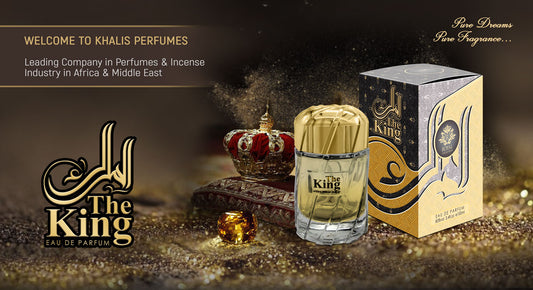 100 ml Hajuvesi The King - Kukkainen Santelipuu ja Myski Tuoksu Miehille