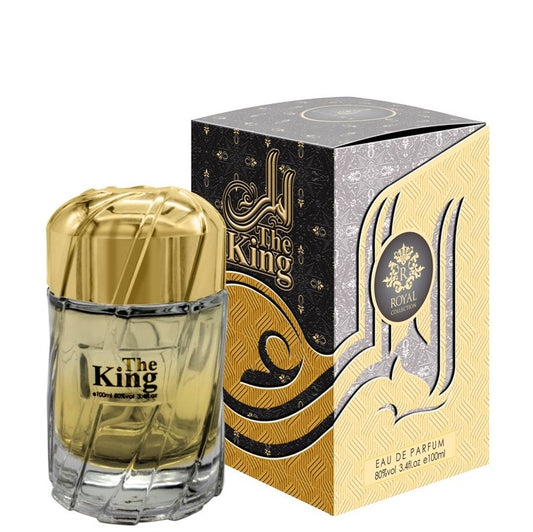 100 ml Hajuvesi The King - Kukkainen Santelipuu ja Myski Tuoksu Miehille