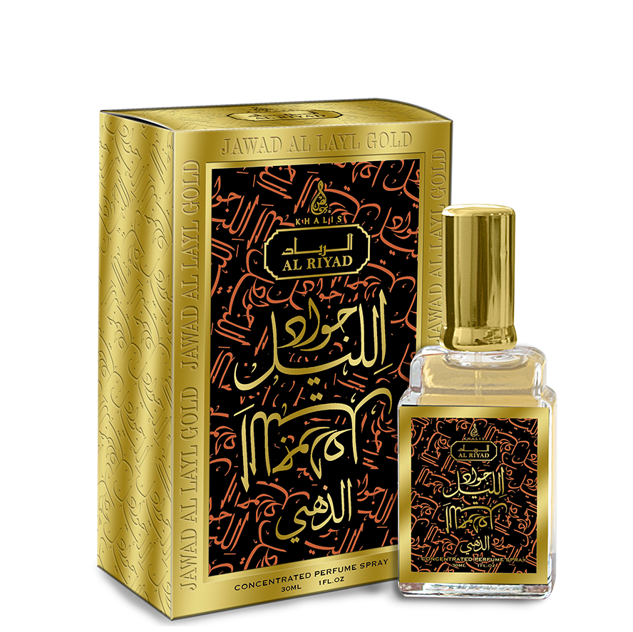 30 ml Hajuvesi Jawad Al Layl Gold - Meripihkainen Ruusu Tuoksu Naisille