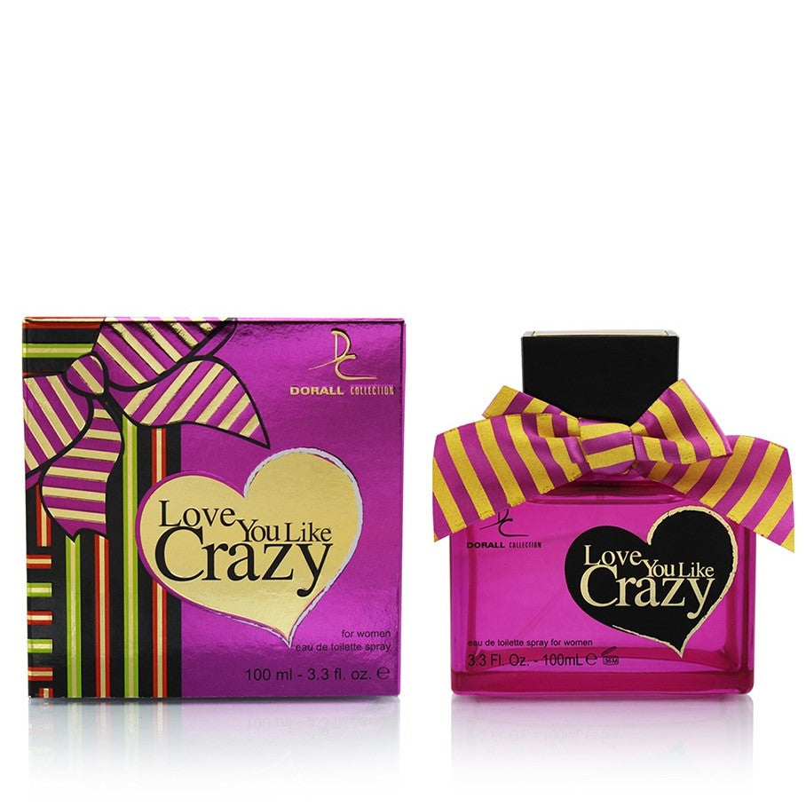 100 ml EDT LOVE YOU LIKE CRAZY Kukkaishedelmäinen Tuoksu Naisille