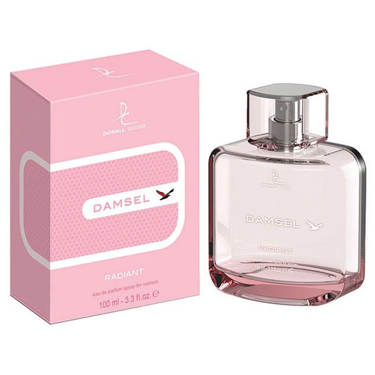 100 ml Eau de Parfum DAMSEL RADIANT Kukkais-Hedelmäinen Tuoksu Naisille