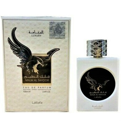 100 ml Eau de Perfume Malik Al Tayoor Luxury - Raikas Nahan ja Sitrushedelmien Tuoksu Miehille