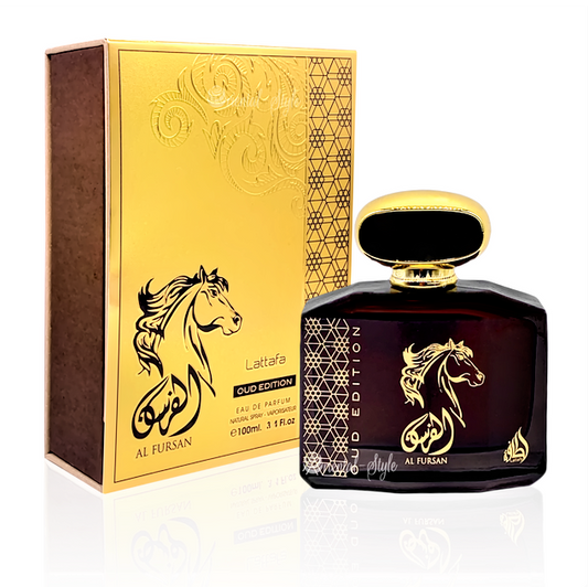 100 ml Eau de Perfume Al Fursan - Vaniljan ja Puun Tuoksu Miehille ja Naisille