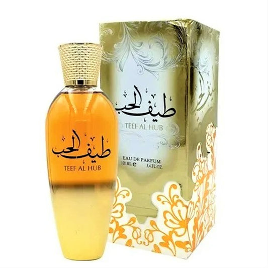100ml Eau de ParfumAl Teef Al Hub - Makea Karamellin ja Puinen Oudin Tuoksu Miehille ja Naisille