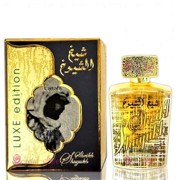 100ml Eau de Perfume Sheikh Shuyukh Luxe - Mausteinen Karamellin Tuoksu Miehille 1 