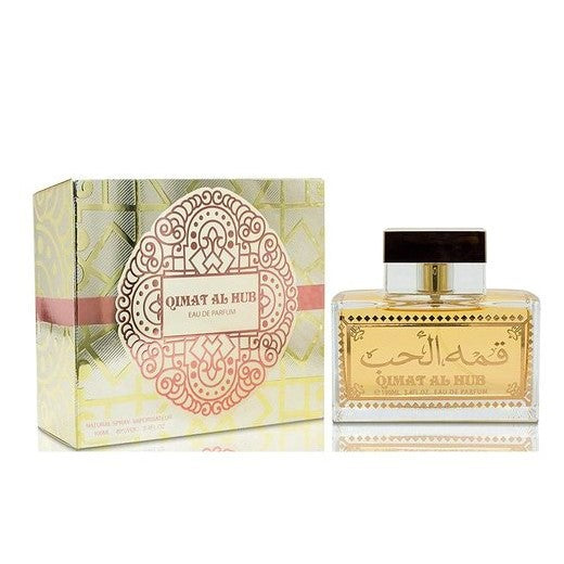 100 ml Eau de Perfume Qimat Al Hub - Kukkainen, Puumainen ja Hedelmäinen Tuoksu Naisille