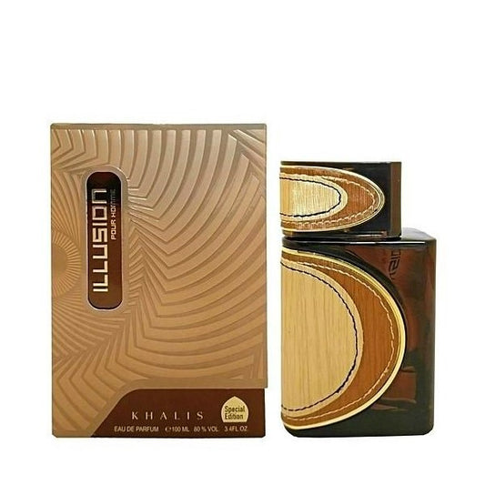 100 ml Eau de Perfume Illusion - Mausteinen ja Sitruksinen Tuoksu Miehille