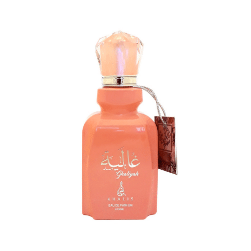 100 ml Eau de Perfume Ghaliyah - Makea, Mausteinen ja Puuterimainen Tuoksu Naisille