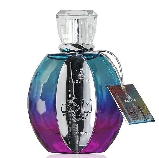 100 ml Eau de Perfume Layali Dubai Oriental - Meripihkan ja Vaniljan Tuoksu Naisille