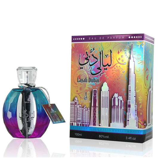 100 ml Eau de Perfume Layali Dubai Oriental - Meripihkan ja Vaniljan Tuoksu Naisille