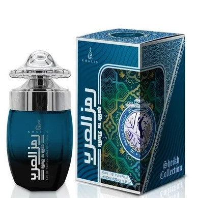 100 ml Eau de Perfume Ramz Al Arab - Mausteinen ja Nahkainen Tuoksu Miehille