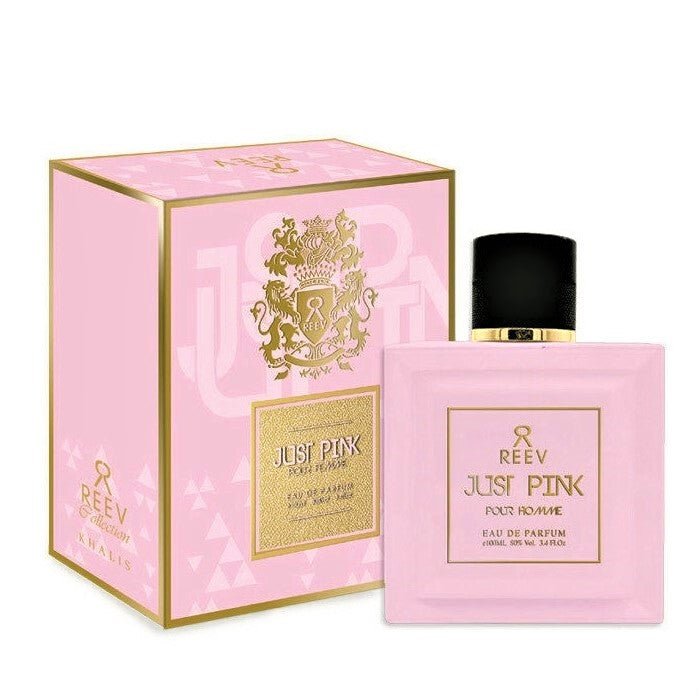 100 ml Eau de Perfume Just Pink - Puuterimainen ja Kukkainen Tuoksu Naisille