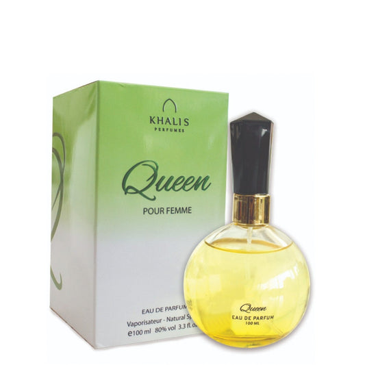 100 ml Eau de Perfume Queen - Kukkainen ja Puuterimainen Tuoksu Naisille