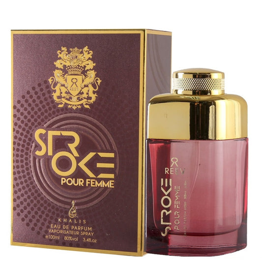 100 ml Eau de Perfume STROKE - Myskin ja Meripihkan Tuoksu Miehille