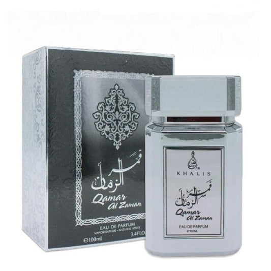 100 ml Eau de Perfume QAMAR AL ZAMAN - Mausteinen ja Myskinen Tuoksu Miehille