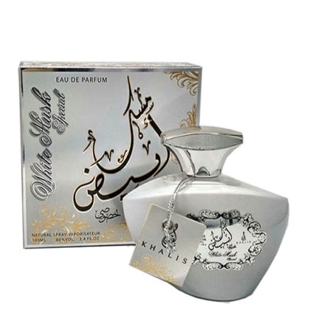 100 ml Eau de Perfume WHITE MUSK SPECIAL - Intensiivinen, Myskinen ja Hedelmäinen Tuoksu Miehille ja Naisille.