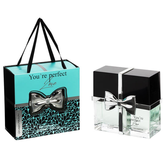100 ml Eau de Perfume YOU’RE PERFECT LOVE - Kukkatuoksu Naisille, korkea 14%:n hajusteöljypitoisuus