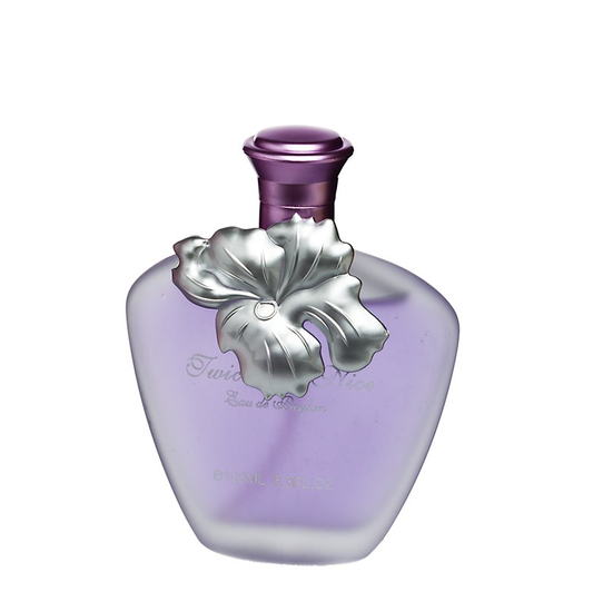100 ml Eau de Perfume "TWICE SO NICE" Kukkainen ja puinen tuoksu naisille,  korkea 6%:n hajusteöljypitoisuus