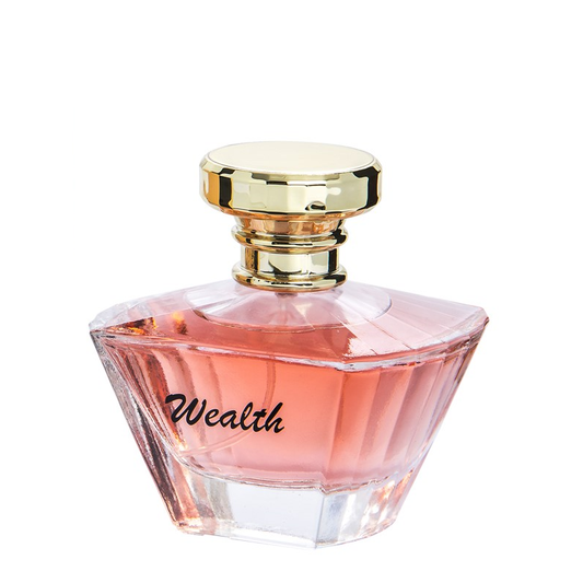 100 ml Eau de Perfume "WEALTH" Hedelmäinen kukkaistuoksu naisille.,  korkea 6%:n hajusteöljypitoisuus