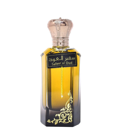100 ml Eau de Perfume Safeer Al Oud - Mausteinen ja Myskinen Tuoksu Miehille ja Naisille