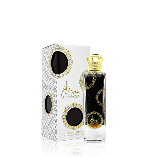 100 ml Eau de Perfume Oud Fazza - Mausteinen ja Myskinen Tuoksu Miehille ja Naisille