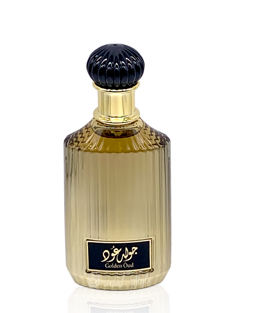 100 ml Eau de Perfume Golden Oud - Mausteinen ja Puinen Tuoksu Miehille ja Naisille