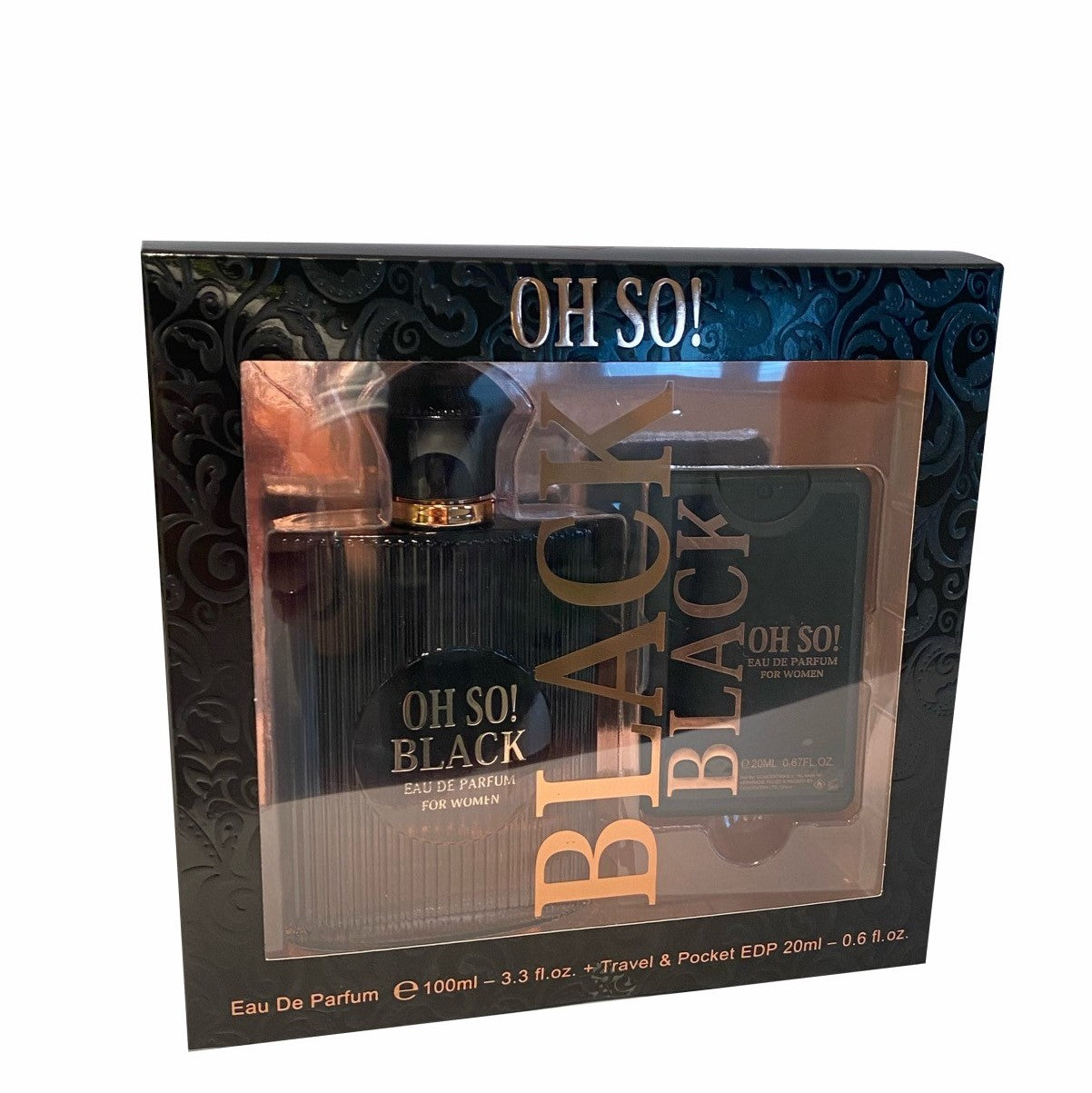100 ml + 20 ml Eau de Perfume "OH SO ! BLACK" Oriental - Vaniljatuoksu Naisille
