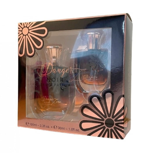 100 ml + 30 ml Eau de Perfume "DANGER ZONE NOIR" Oriental – Vaniljatuoksu Naisille
