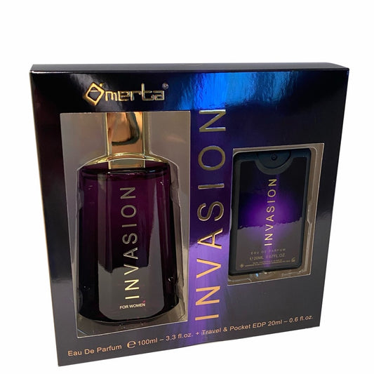 100 ml + 20 ml Eau de Perfume "INVASION" - Kukkatuoksu naisille