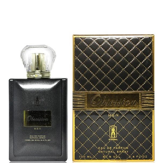 100 ml Eau de Perfume OBSESSION - Hedelmäinen ja mausteinen tuoksu miehille