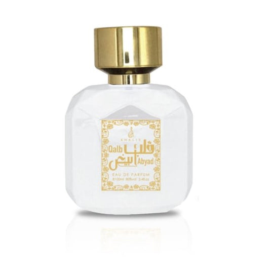 100 ml Eau de Hajuvesi QALB ABYAD - Makean hedelmäinen ja puumainen tuoksu naisille