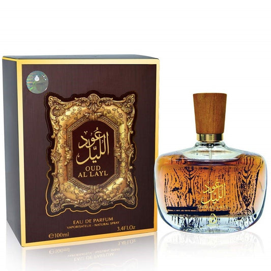 100 ml Eau de Perfume OUD AL LAYL - Hedelmäinen oudin uoksu miehille ja naisille