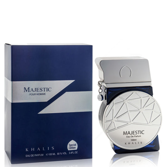100 ml Eau de Perfume MAJESTIC - Mausteinen ja hedelmäinen tuoksu miehille