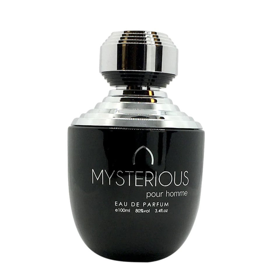 100 ml Eau de Perfume MYSTERIOUS - Kukkainen ja puinen myskituoksu miehille